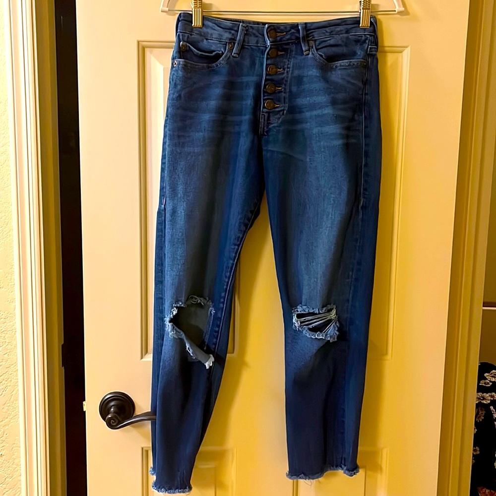True Religion ripped jeans size 27.